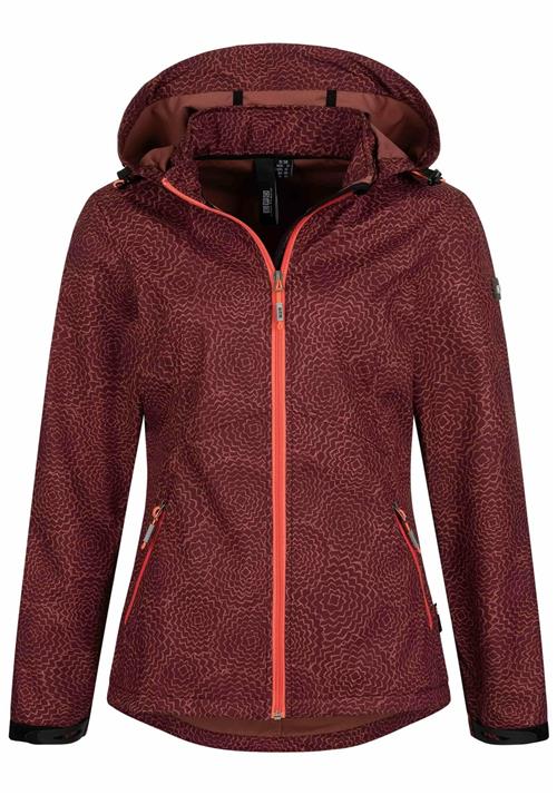 LPO Overgangsjakke 'Ira'  orange / rød