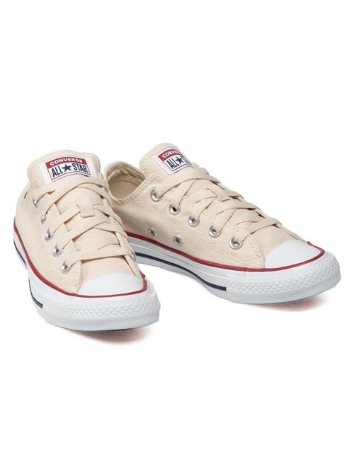 CONVERSE Sneaker low 'Chuck Taylor All Star Classic'  lysebeige / rød / sort / hvid