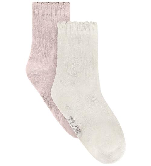 Minymo Strømper - 2-pak - Shell