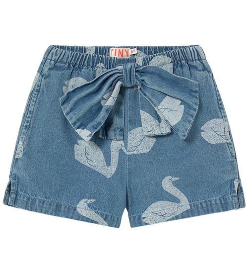 Tiny Cottons Shorts - Big Swan - Medium Wash Denim