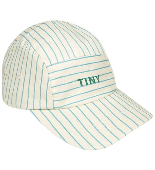 Tiny Cottons Kasket - Fine Stripes - Light Cyan