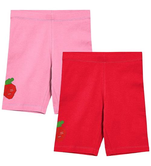 LEGOÂ® Wear Leggings - 2-pak - LWPika 202 - Rød/Rosa