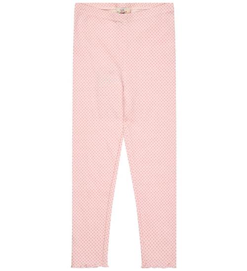Copenhagen Colors Leggings - Crepe - Pink m. Tern