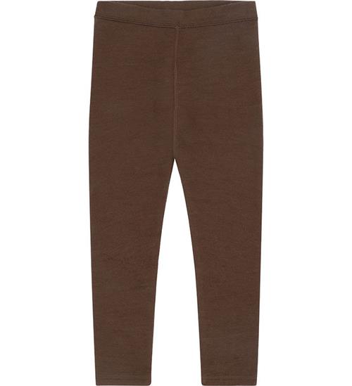 Hust and Claire Leggings - HcLaki - Uld - Brown Stone