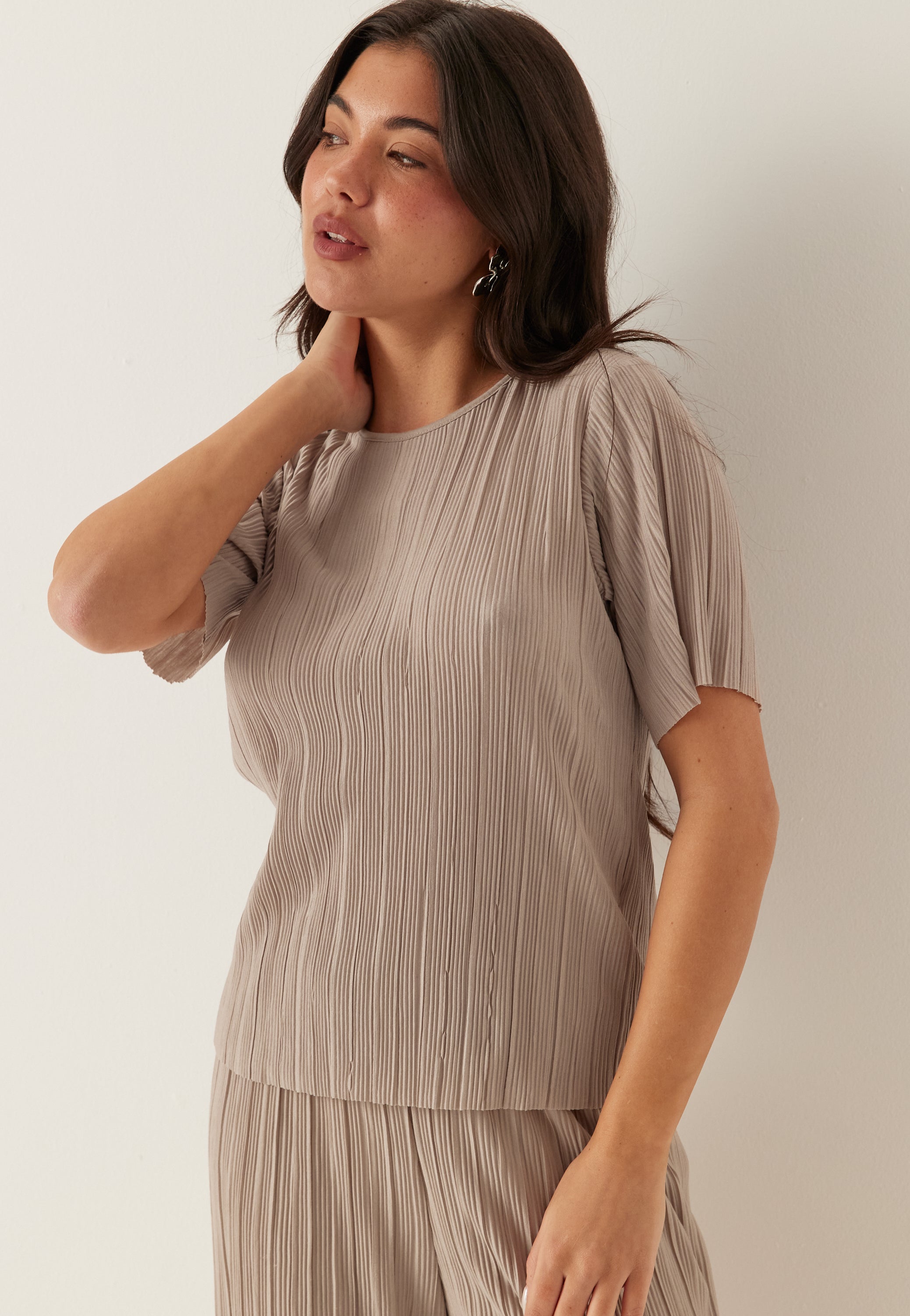 VILA Viplisa O-neck S/S Top