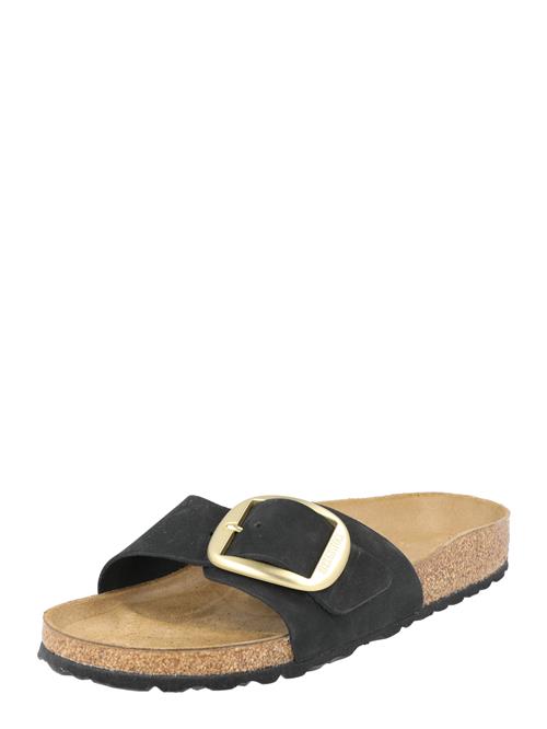BIRKENSTOCK Pantoletter 'Madrid'  guld / sort