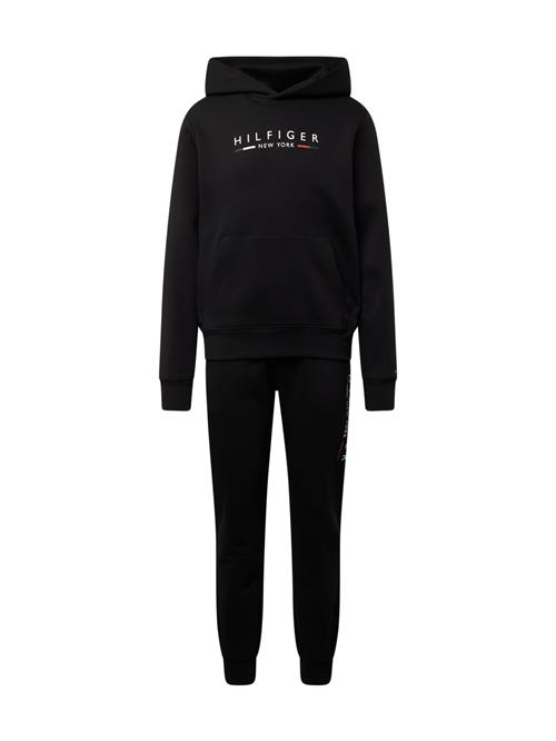 TOMMY HILFIGER Joggingdragt  navy / rød / sort / hvid