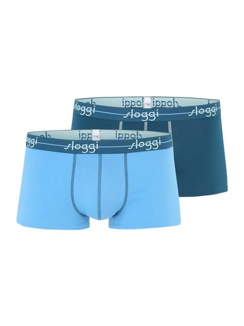 Se SLOGGI Boksershorts 'Blue Start'  cyanblå / lyseblå / mint hos About You