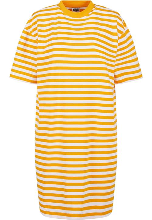 Urban Classics Kjole  curry / hvid