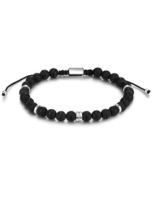 Männerglanz Armbånd  sort / sølv