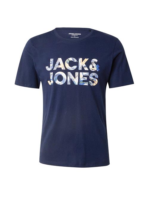 JACK & JONES Bluser & t-shirts 'JJEBryan'  navy / jade / koral / hvid