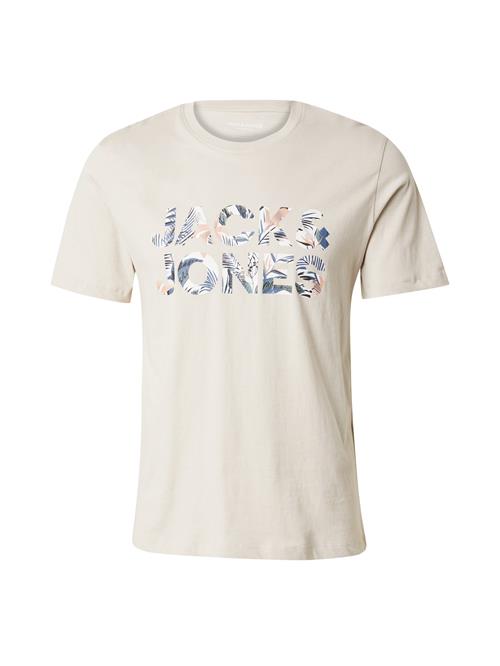JACK & JONES Bluser & t-shirts 'JJEBryan'  marin / greige / sort / hvid