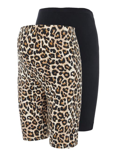 MAMALICIOUS Bukser 'Annie'  brun / cappuccino / sort