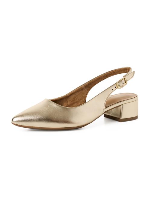 Tamaris Slingpumps  guld