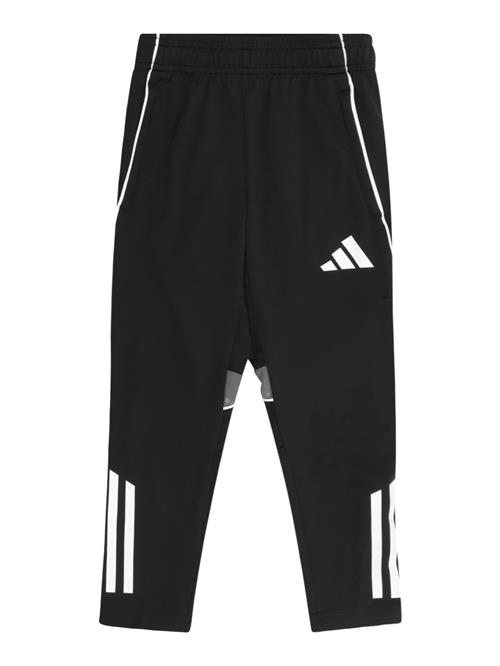 ADIDAS PERFORMANCE Sportsbukser 'TIRO'  sort / hvid