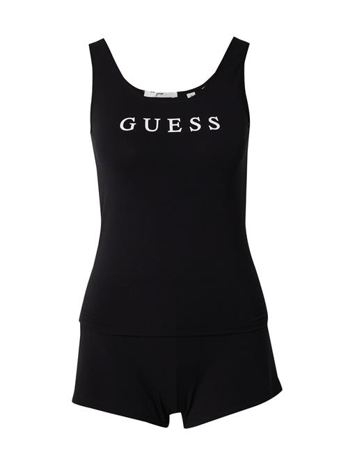 GUESS Shorty 'CARRIE'  lysegrå / sort / hvid