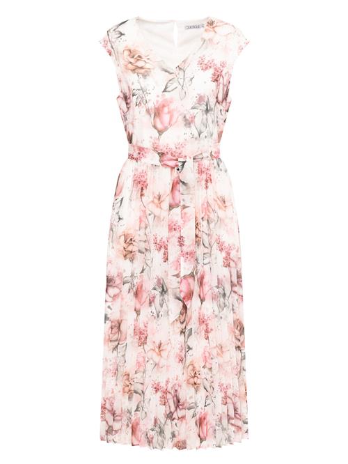 Quiosque Kjole  mørkegrøn / pink / lyserød / hvid