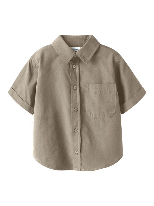 NAME IT Kortærmet Skjorte Filip Aluminium