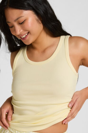 Hunkemöller Singlet Jersey Gul