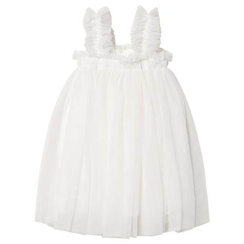 DOLLY by Le Petit Tom Tutu Beach Cover Up Kjole Off white Off-white-4-6 Y  Hvid  4-6 år  kvinde