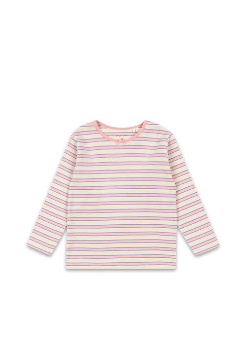 Konges Sløjd GOTS Ella T-shirt Med Lange Ærmer Lolly Stripe  Lolly Stripe 5-6 Y  Lyserød  5-6 år  kvinde