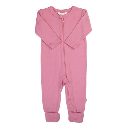 Joha 2-i-1-jumpsuit I Uld Pink  Pink-80 cm  Lyserød  80 cm  unisex