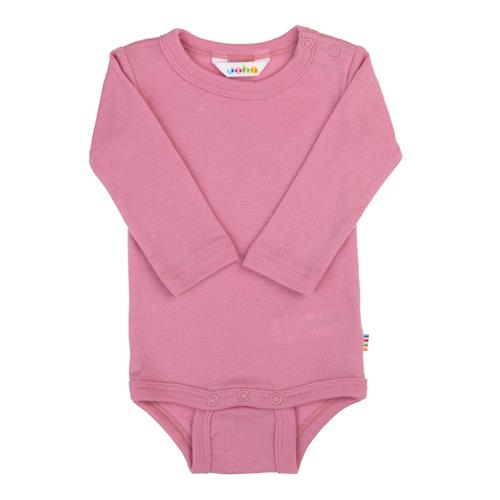 Joha Langærmet Krop I Uld Pink  Pink-80 cm  Lyserød  80 cm  unisex