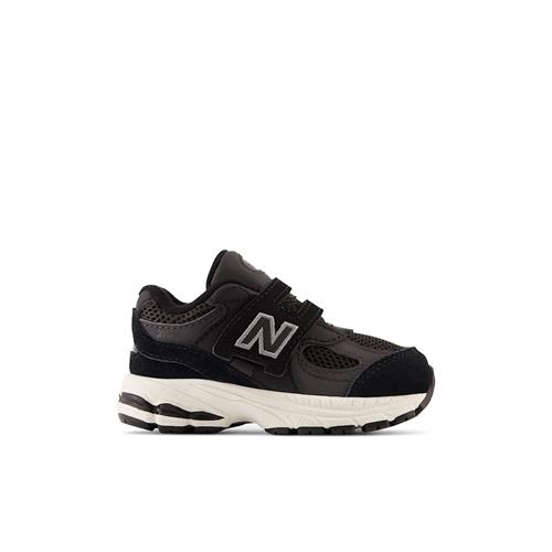 New Balance 2002 Kids Hook & Loop Sneakers Black  Black 21 EU  Sort  21 EU