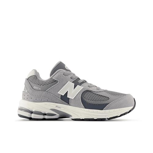 New Balance 2002 Kids Bungee Lace Sneakers Steel  Steel 34.5 EU  Grå  34.5 EU