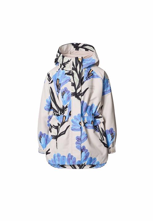 Molo Hennah Shell-frakke Painted Crocus  Painted Crocus 122 cm  Creme  122 cm  kvinde