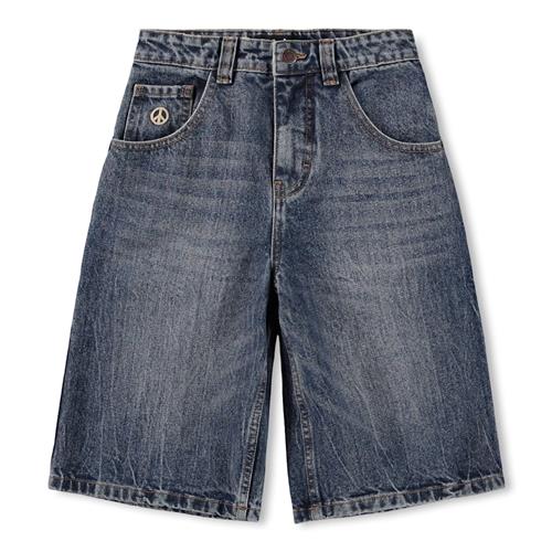 Molo Alphie Jeans Shorts Creased Indigo  Creased Indigo 104 cm  Blå  104 cm  mand
