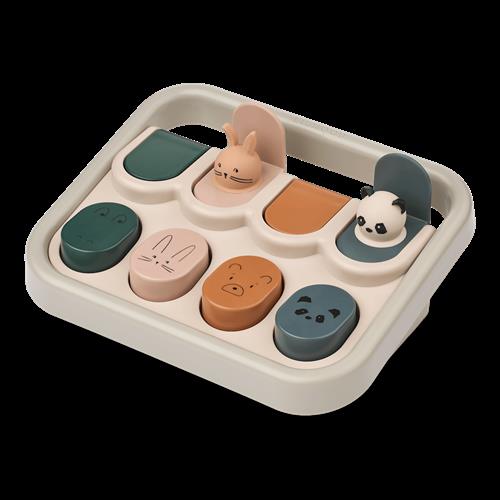 Liewood Aviva Pop-up Legetøj Sandy Multi Mix  Sandy Multi Mix-One Size  Creme  One Size  unisex