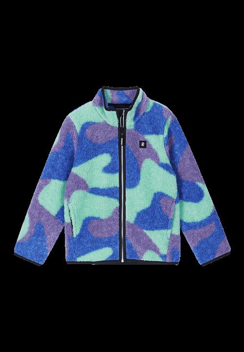 Reima Tupsis Fleece-sweater Sparkly Blue  Sparkly Blue-98 cm  Blå  98 cm  unisex