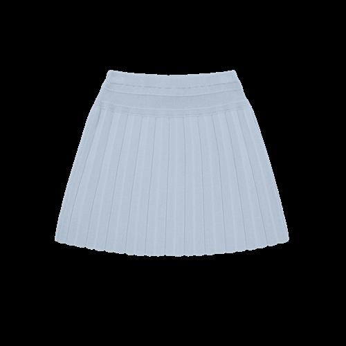 FUB Plisseret Nederdel Pale Blue  Pale Blue-110 cm  Blå  110 cm  kvinde