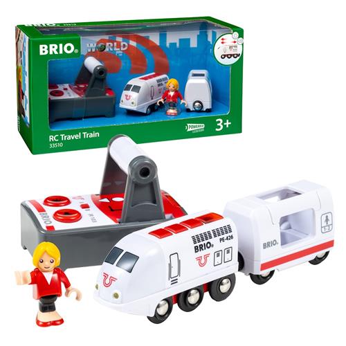 BRIO Rc Travel Train Multicolor  Multicolor One Size  Hvid  One Size 3 Y+ unisex