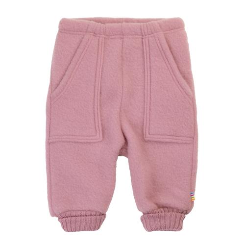 Joha Baggy Bukser I Uld Old Rose  Old Rose-60 cm Wool Lyserød  60 cm  kvinde