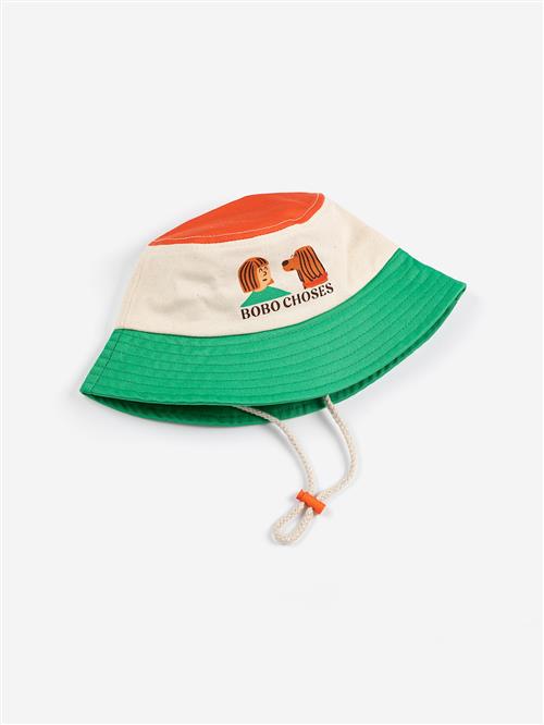 Bobo Choses Friends In A Pickle Bucket Hat Multicolor  Multicolor 50 cm  Creme  50 cm  unisex