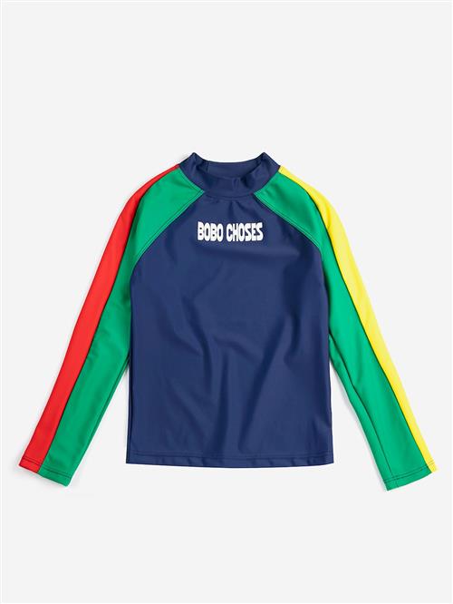 Bobo Choses Bobo Choses Color Block Svømme-T-shirt Multicolor  Multicolor 8-9 Y  Marineblå  8-9 år  mand