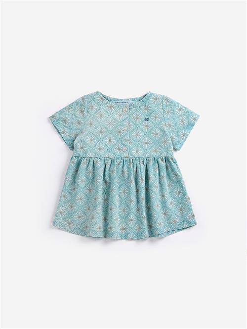 Bobo Choses Daisy Mosaic All Over Kjole Light Blue  Light Blue 9 months  Blå  9 måneder  kvinde