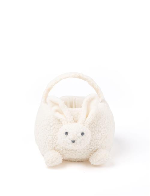 Teddykompaniet Kanin-kurv White  White One Size  Hvid  One Size  unisex