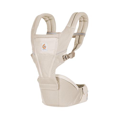 Ergobaby Alta 2-i-1 Bæresele Med Hoftesæde Natural Beige  Natural Beige One Size  Beige  One Size  unisex