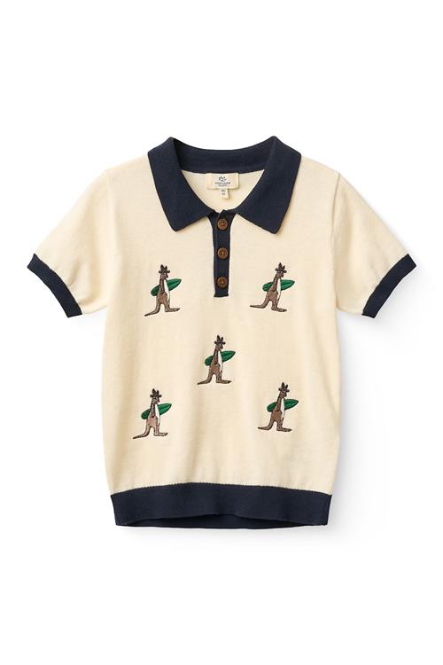 Copenhagen Colors GOTS Polo Cream  Cream 104 cm  Creme  104 cm  mand