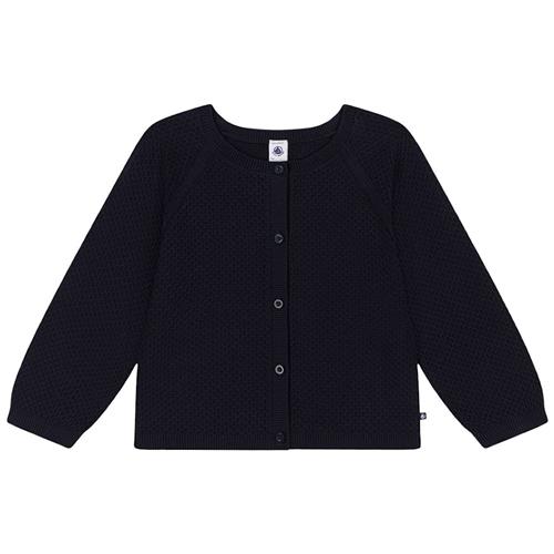 Petit Bateau Cardigan Navyblå 4 Y  Marineblå  4 år  kvinde