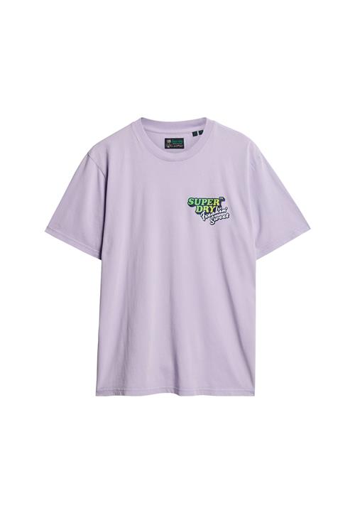 Superdry & Co Bluser & t-shirts 'Travel'  mørkegul / lysegrøn / lavendel / hvid