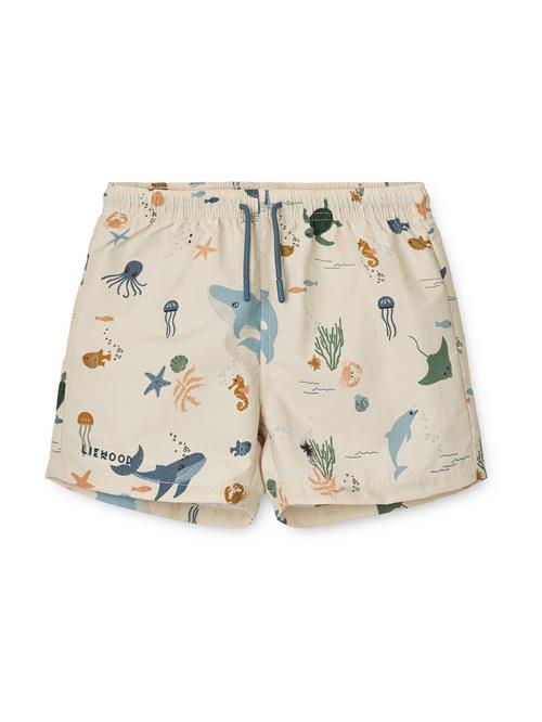 Liewood Badeshorts 'Aiden'  ecru / navy / lyseblå / mørkegrøn