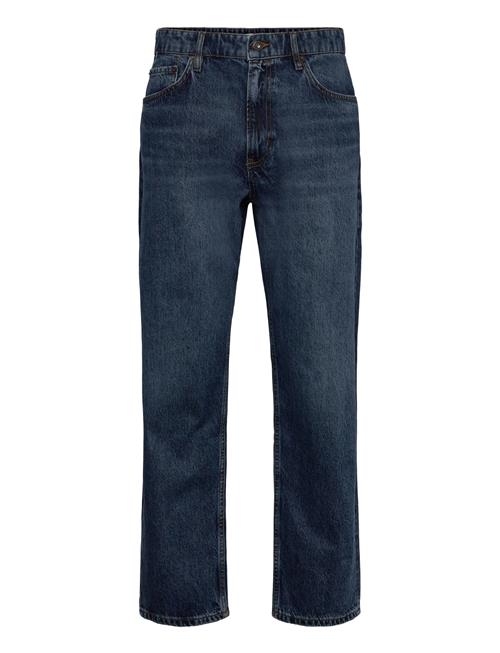 Mango | Moby Straight-Fit Dark-Wash Jeans | 44