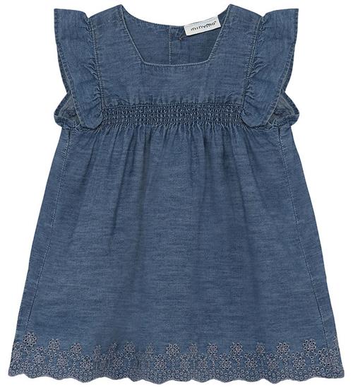 Minymo Kjole - Faded Denim