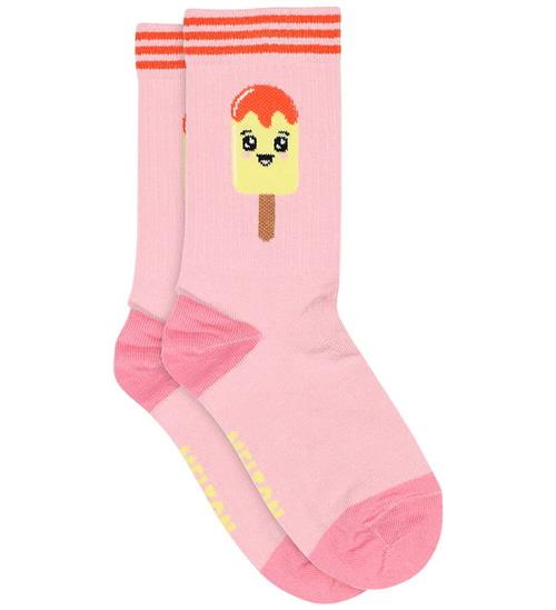 Melton Strømper - Popsicle - Pink Nectar