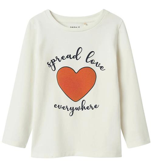 Name it Bluse - NmfNoabelle - Cloud Dancer