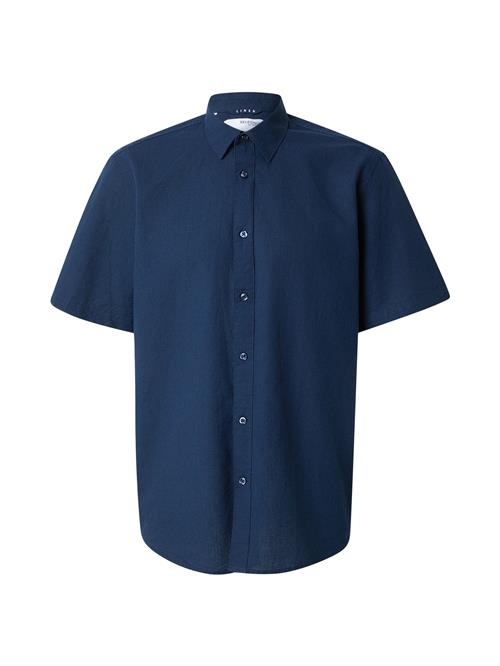 SELECTED Skjorte  natblå